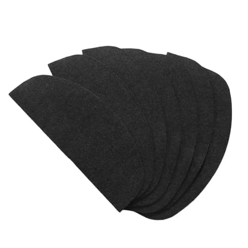 Selbstklebende Treppenstufen Schritt ， 7er-Pack Selbstklebende, frei zuschneidbare Treppenstufen 55x21cm Polyester Mehrfarbig(Black) von LCUVIMPEX