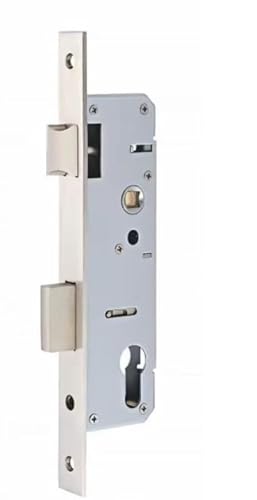 Türschloss mit zentraler Getriebe, Einsteckschloss aus Edelstahl mit Achsabstand 85 mm und Türrand 20–60(8520) von LCUVIMPEX