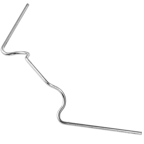 Wäscheklammern einer W. 50 Stück Gewächshaus-Verglasungsclips aus Edelstahl, silberfarben, 70 x 35 15 mm von LCUVIMPEX