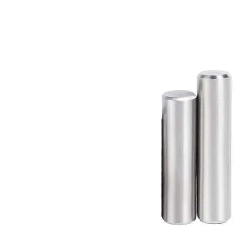 Zylindrischer Stift aus Edelstahl, 304 Edelstahl Ortung Dübel Pins Pack Von 508 Mehrere Größen Silber(14mm,M3.5 20Pcs) von LCUVIMPEX