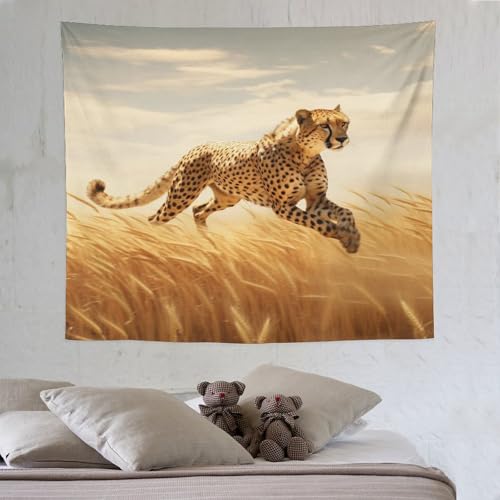 Animal Leopard Wandteppich Kunst Wandteppiche Aesthetic Wand Teppiche,für Wohnzimmer Tapestry Schlafzimmer Tapisserie Schlafsaal Deko 130×150cm Animal Leopard Wandteppich Kunst Wandteppiche Aesthetic Wand Teppiche,für Wohnzimmer Tapestry Schlafzimmer Tapisserie Schlafsaal Deko 130×150cm von LCWWW