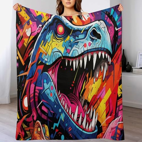 Dinosaurier Dick Decke Weich Wärme Gemütlich Flannel-Fleece Sofadecke Deckeldecke 3D Bilder Wohndecke Für Bett/Sofa 130×150cm Dinosaurier Dick Decke Weich Wärme Gemütlich Flannel-Fleece Sofadecke Deckeldecke 3D Bilder Wohndecke Für Bett/Sofa 130×150cm von LCWWW