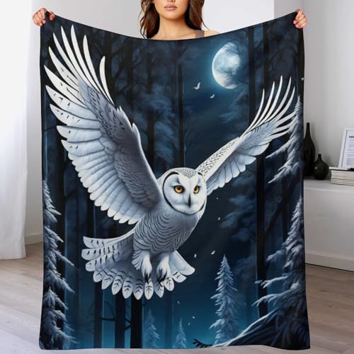 Eule Dick Decke Weich Wärme Gemütlich Flannel-Fleece Sofadecke Deckeldecke 3D Bilder Wohndecke Für Bett/Sofa 180×200cm Eule Dick Decke Weich Wärme Gemütlich Flannel-Fleece Sofadecke Deckeldecke 3D Bilder Wohndecke Für Bett/Sofa 180×200cm von LCWWW