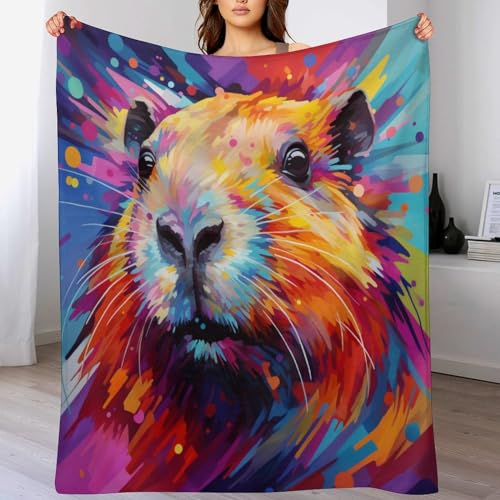 Guinea Schwein Dick Decke Weich Wärme Gemütlich Flannel-Fleece Sofadecke Deckeldecke 3D Bilder Wohndecke Für Bett/Sofa 100×130cm Guinea Schwein Dick Decke Weich Wärme Gemütlich Flannel-Fleece Sofadecke Deckeldecke 3D Bilder Wohndecke Für Bett/Sofa 100×130cm von LCWWW