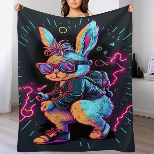 Kaninchen Dick Decke Weich Wärme Gemütlich Flannel-Fleece Sofadecke Deckeldecke 3D Bilder Wohndecke Für Bett/Sofa 130×150cm Kaninchen Dick Decke Weich Wärme Gemütlich Flannel-Fleece Sofadecke Deckeldecke 3D Bilder Wohndecke Für Bett/Sofa 130×150cm von LCWWW
