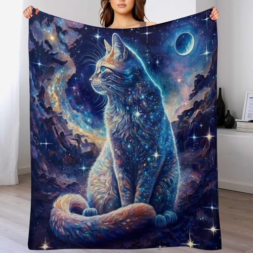 Katze Dick Decke Weich Wärme Gemütlich Flannel-Fleece Sofadecke Deckeldecke 3D Bilder Wohndecke Für Bett/Sofa 100×130cm Katze Dick Decke Weich Wärme Gemütlich Flannel-Fleece Sofadecke Deckeldecke 3D Bilder Wohndecke Für Bett/Sofa 100×130cm von LCWWW