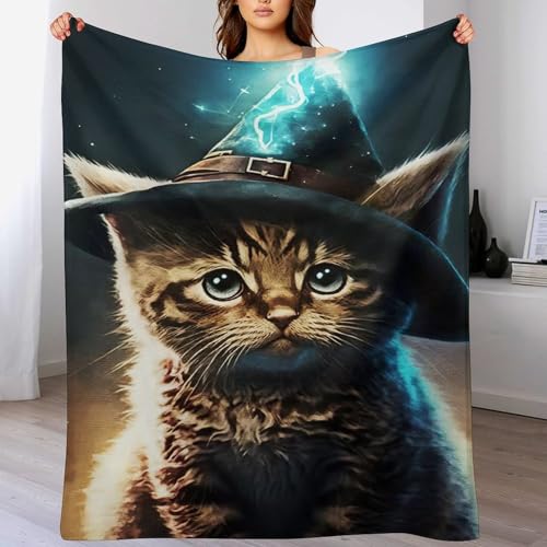 Katze Dick Decke Weich Wärme Gemütlich Flannel-Fleece Sofadecke Deckeldecke 3D Bilder Wohndecke Für Bett/Sofa 150×200cm Katze Dick Decke Weich Wärme Gemütlich Flannel-Fleece Sofadecke Deckeldecke 3D Bilder Wohndecke Für Bett/Sofa 150×200cm von LCWWW