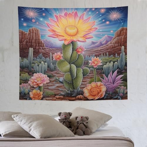 LCWWW Blume Tapisserie 3D Druck Robbe Wandteppich Aesthetic Wand Teppiche,für Wohnzimmer Schlafzimme Tapestry 130×150cm von LCWWW