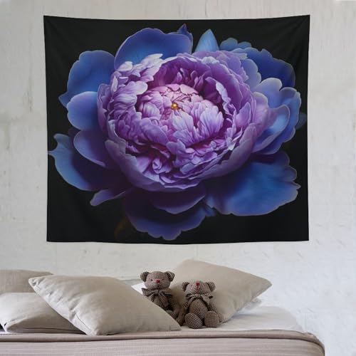LCWWW Blume Wandteppich 3d Drucken Wandbehang Tapisserie Für Wohnzimmer Wohnheim Dekor Heim-Wanddekoration 130×150cm LCWWW Blume Wandteppich 3d Drucken Wandbehang Tapisserie Für Wohnzimmer Wohnheim Dekor Heim-Wanddekoration 130×150cm von LCWWW