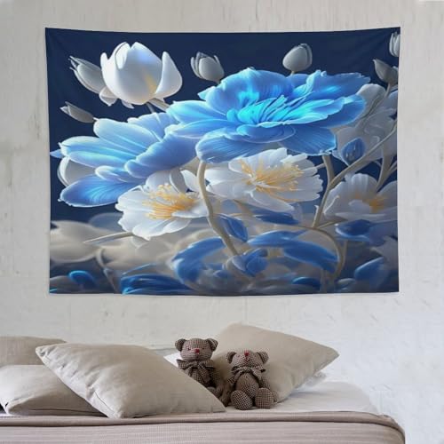 LCWWW Blume Wandteppich Für Wohnzimmer Wanddekoration Tapisserie Schlafzimmer Wandbehang Dekoration 150×200cm LCWWW Blume Wandteppich Für Wohnzimmer Wanddekoration Tapisserie Schlafzimmer Wandbehang Dekoration 150×200cm von LCWWW