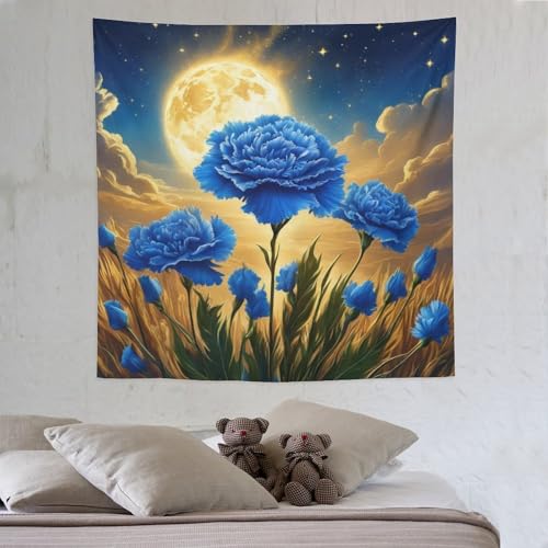 LCWWW Blume Wandteppiche Poster Ornament Wandbehang Wandteppich Wanddeko Für Wohnzimmer Schlafzimmer Tapisserie 150×150cm LCWWW Blume Wandteppiche Poster Ornament Wandbehang Wandteppich Wanddeko Für Wohnzimmer Schlafzimmer Tapisserie 150×150cm von LCWWW