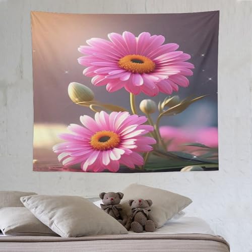 LCWWW Blumen Wandteppich, Tapisserie Wandbehang Für Wohnzimmer Schlafzimmer Wohnheim Wanddeko 130×150cm LCWWW Blumen Wandteppich, Tapisserie Wandbehang Für Wohnzimmer Schlafzimmer Wohnheim Wanddeko 130×150cm von LCWWW