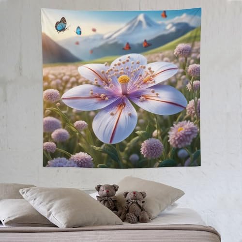 LCWWW Blumen Wandteppich 3d Drucken Wandbehang Wandteppiche Geeignet Für Raumdekoration Heim-Wanddekoration Tapisserie 150×150cm LCWWW Blumen Wandteppich 3d Drucken Wandbehang Wandteppiche Geeignet Für Raumdekoration Heim-Wanddekoration Tapisserie 150×150cm von LCWWW