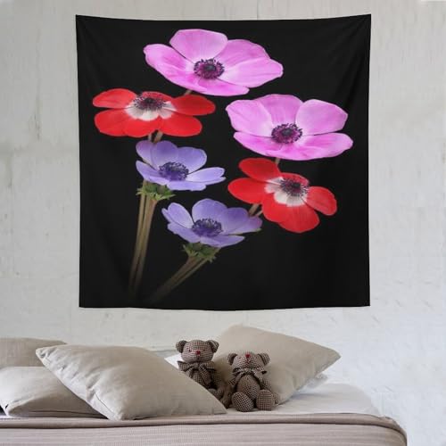 LCWWW Blumen Wandteppich Wandbehang Für Wohnzimmer Tapisserie Schlafzimmer Wohnheim Wandtuch Wanddeko 150×150cm LCWWW Blumen Wandteppich Wandbehang Für Wohnzimmer Tapisserie Schlafzimmer Wohnheim Wandtuch Wanddeko 150×150cm von LCWWW