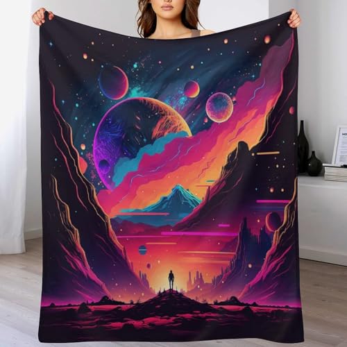 LCWWW Kuscheldecke Flanell Flannel Psychedelisch Sternry Himmel Decken Gedruckte Fleecedecke Weich Wohndecke Tagesdecke Sofadecke Decke Sofa & Bett 100×130cm LCWWW Kuscheldecke Flanell Flannel Psychedelisch Sternry Himmel Decken Gedruckte Fleecedecke Weich Wohndecke Tagesdecke Sofadecke Decke Sofa & Bett 100×130cm von LCWWW