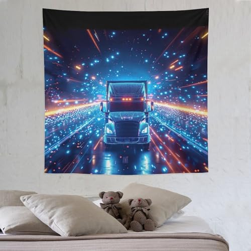LCWWW LKW Tapisserie 3D Druck Robbe Wandteppich Aesthetic Wand Teppiche,für Wohnzimmer Schlafzimme Tapestry 150×150cm von LCWWW