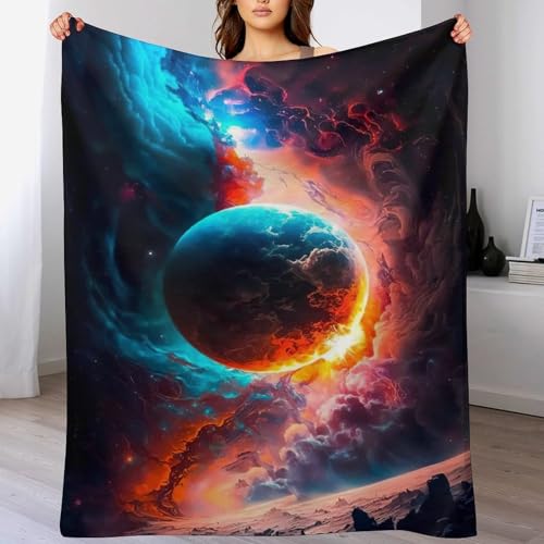 LCWWW Planet Sternry Himmel Decke,Vier Jahreszeiten Weich Wohndecke Schlafdecke Sofadecke Pelzdecke Couchdecke Flannel Bett Decken 140×180cm LCWWW Planet Sternry Himmel Decke,Vier Jahreszeiten Weich Wohndecke Schlafdecke Sofadecke Pelzdecke Couchdecke Flannel Bett Decken 140×180cm von LCWWW