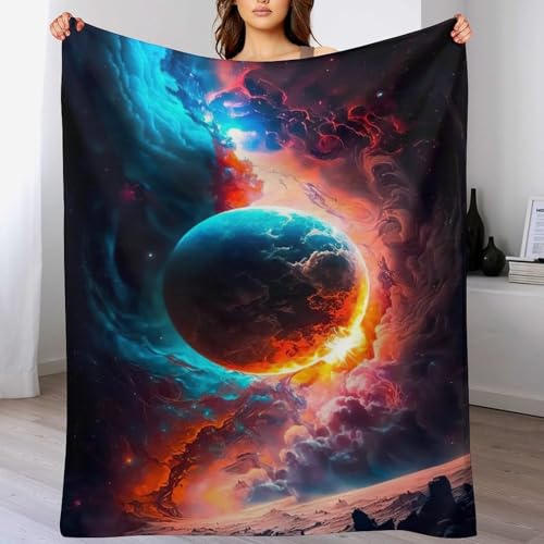 LCWWW Planet Sternry Himmel Decke Vier Jahreszeiten Wohndecke Couchdecke Weiche Fleecedecke Flannel Sofaüberwurf Tagesdecke Für Bett/Sofa 150×200cm LCWWW Planet Sternry Himmel Decke Vier Jahreszeiten Wohndecke Couchdecke Weiche Fleecedecke Flannel Sofaüberwurf Tagesdecke Für Bett/Sofa 150×200cm von LCWWW