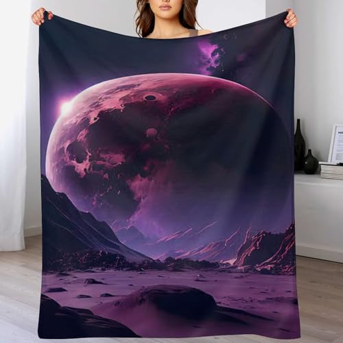LCWWW Planet Sternry Himmel Decke Wohndecke Dicke Sofadecke Couchdecke Weiche Fleecedecke Flannel Sofaüberwurf Tagesdecke Für Bett/Sofa 100×130cm LCWWW Planet Sternry Himmel Decke Wohndecke Dicke Sofadecke Couchdecke Weiche Fleecedecke Flannel Sofaüberwurf Tagesdecke Für Bett/Sofa 100×130cm von LCWWW