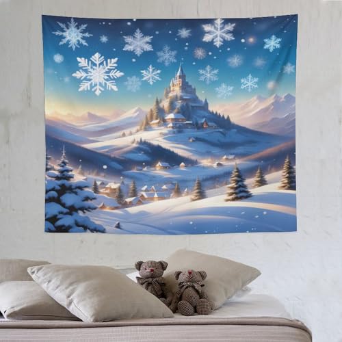 LCWWW Schloss Tapisserie Wandteppiche 3D-Druck Wandteppich Wandbehang Heimdekoration Wandtep 130×150cm LCWWW Schloss Tapisserie Wandteppiche 3D-Druck Wandteppich Wandbehang Heimdekoration Wandtep 130×150cm von LCWWW