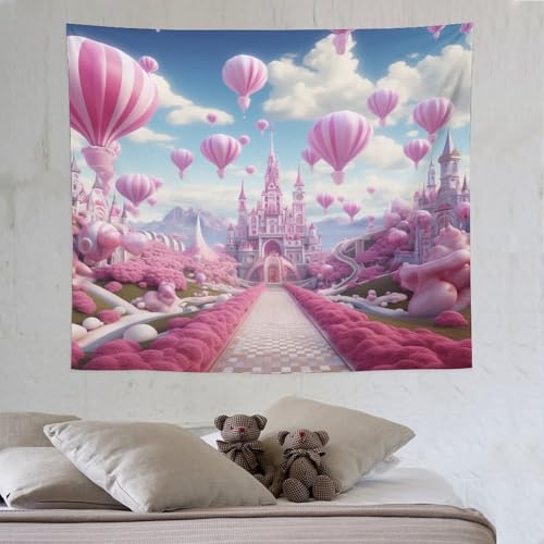 LCWWW Schloss Wandteppich, Tapisserie Wandbehang Für Wohnzimmer Schlafzimmer Wohnheim Wanddeko 130×150cm LCWWW Schloss Wandteppich, Tapisserie Wandbehang Für Wohnzimmer Schlafzimmer Wohnheim Wanddeko 130×150cm von LCWWW