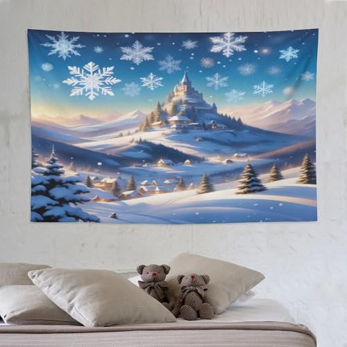 LCWWW Schloss Wandteppich Wandbehang Für Wohnzimmer Tapisserie Schlafzimmer Wohnheim Wandtuch Wanddeko 150×230cm LCWWW Schloss Wandteppich Wandbehang Für Wohnzimmer Tapisserie Schlafzimmer Wohnheim Wandtuch Wanddeko 150×230cm von LCWWW