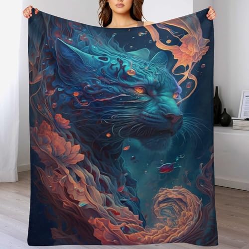 LCWWW Tiger Decke,Vier Jahreszeiten Weich Wohndecke Schlafdecke Sofadecke Pelzdecke Couchdecke Flannel Bett Decken 130×150cm LCWWW Tiger Decke,Vier Jahreszeiten Weich Wohndecke Schlafdecke Sofadecke Pelzdecke Couchdecke Flannel Bett Decken 130×150cm von LCWWW