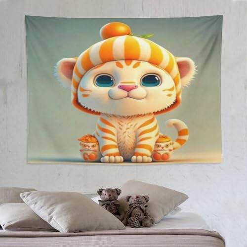 LCWWW Tiger Tapisserie Wandteppiche 3D-Druck Wandteppich Wandbehang Heimdekoration Wandtep 150×200cm LCWWW Tiger Tapisserie Wandteppiche 3D-Druck Wandteppich Wandbehang Heimdekoration Wandtep 150×200cm von LCWWW