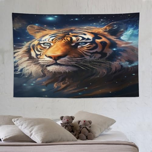 LCWWW Tiger Wandteppich, Wandteppiche Wandkunst Für Schlafzimmer Wohnzimmer,Tapisserie Wandbehang 150×230cm LCWWW Tiger Wandteppich, Wandteppiche Wandkunst Für Schlafzimmer Wohnzimmer,Tapisserie Wandbehang 150×230cm von LCWWW