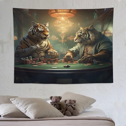 LCWWW Tiger Wandteppich 3D-gedruckt Wandbehang Tapisserie Für Zimmerdekoration Tapestry Raumdekoration 150×200cm LCWWW Tiger Wandteppich 3D-gedruckt Wandbehang Tapisserie Für Zimmerdekoration Tapestry Raumdekoration 150×200cm von LCWWW