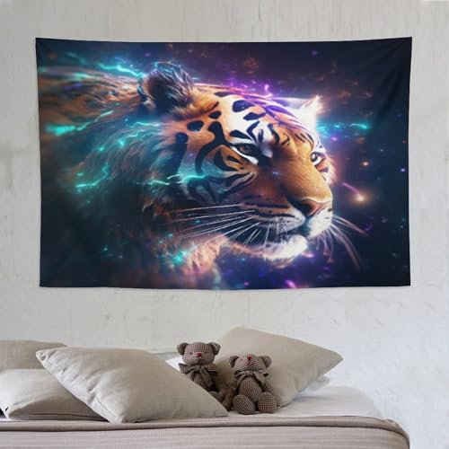 LCWWW Tiger Wandteppich 3D-gedruckt Wandbehang Tapisserie Für Zimmerdekoration Tapestry Raumdekoration 150×230cm LCWWW Tiger Wandteppich 3D-gedruckt Wandbehang Tapisserie Für Zimmerdekoration Tapestry Raumdekoration 150×230cm von LCWWW