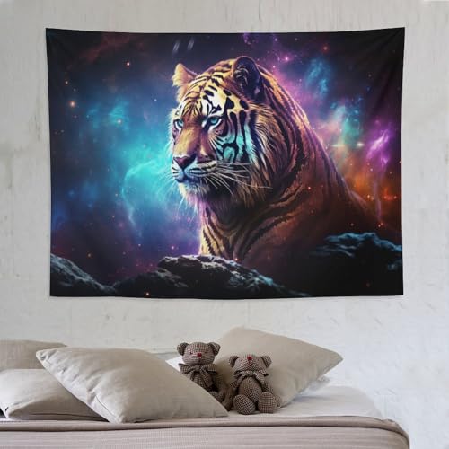 LCWWW Tiger Wandteppich Wandtuch Drucken Wandbehang Tapestry Aesthetic Ultraweiche Psychedelisch Dekorativer Tapisserie Für Schlafzimmer 150×200cm LCWWW Tiger Wandteppich Wandtuch Drucken Wandbehang Tapestry Aesthetic Ultraweiche Psychedelisch Dekorativer Tapisserie Für Schlafzimmer 150×200cm von LCWWW