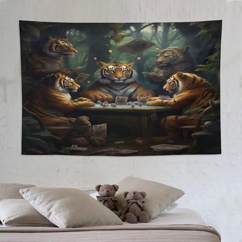 LCWWW Tiger Wandteppiche Wandbehang Rechteckig Art Decor Drucken Gewebe Für Wohnzimmer Schlafzimmer Tapisserie 150×230cm LCWWW Tiger Wandteppiche Wandbehang Rechteckig Art Decor Drucken Gewebe Für Wohnzimmer Schlafzimmer Tapisserie 150×230cm von LCWWW