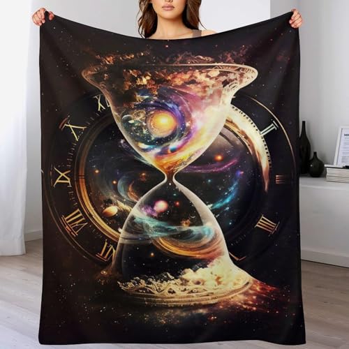 LCWWW Universum der Zeit Decke Fleecedecke Damen Männer Mädchen Jungen Vier Jahreszeiten Weich Und Bequem Plüschdecke Sofa Schlafsofa Büro 100×130cm LCWWW Universum der Zeit Decke Fleecedecke Damen Männer Mädchen Jungen Vier Jahreszeiten Weich Und Bequem Plüschdecke Sofa Schlafsofa Büro 100×130cm von LCWWW