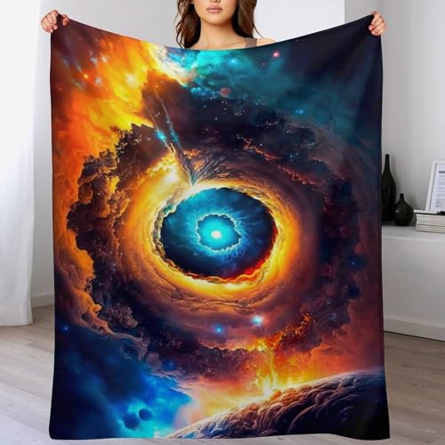 LCWWW Wohndecke - Planet Sternry Himmel Decke Flannel - Extra Weiche TV- Decken Vier Jahreszeiten Wohndecke Dicke Couchdecke Für Bett/Sofa 150×200cm LCWWW Wohndecke - Planet Sternry Himmel Decke Flannel - Extra Weiche TV- Decken Vier Jahreszeiten Wohndecke Dicke Couchdecke Für Bett/Sofa 150×200cm von LCWWW