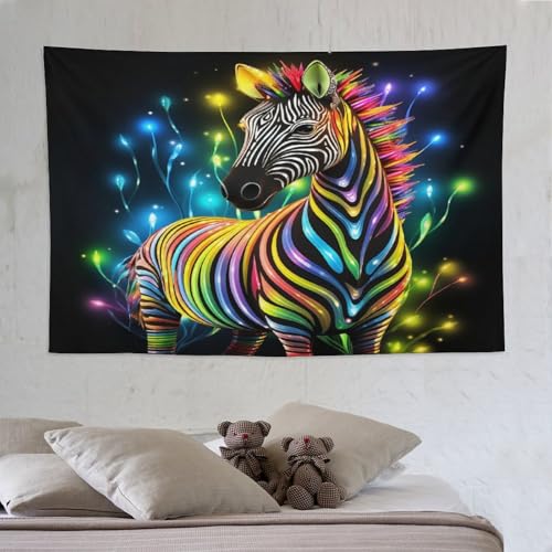 LCWWW Zebra Tapisserie Wandbehang Wandteppiche Für Schlafzimmer Wohnzimmer Wohnheim Dekor 150×230cm LCWWW Zebra Tapisserie Wandbehang Wandteppiche Für Schlafzimmer Wohnzimmer Wohnheim Dekor 150×230cm von LCWWW