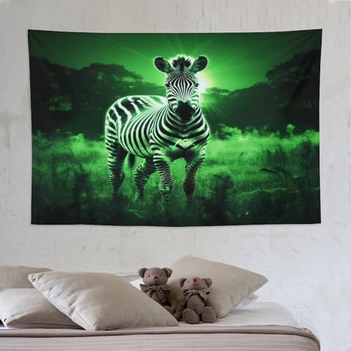 LCWWW Zebra Tapisserie Wandteppiche 3D-Druck Wandteppich Wandbehang Heimdekoration Wandtep 150×230cm LCWWW Zebra Tapisserie Wandteppiche 3D-Druck Wandteppich Wandbehang Heimdekoration Wandtep 150×230cm von LCWWW