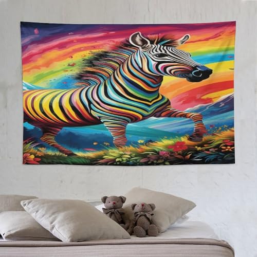 LCWWW Zebra Wandteppich, Wandteppiche Wandkunst Für Schlafzimmer Wohnzimmer,Tapisserie Wandbehang 150×230cm LCWWW Zebra Wandteppich, Wandteppiche Wandkunst Für Schlafzimmer Wohnzimmer,Tapisserie Wandbehang 150×230cm von LCWWW