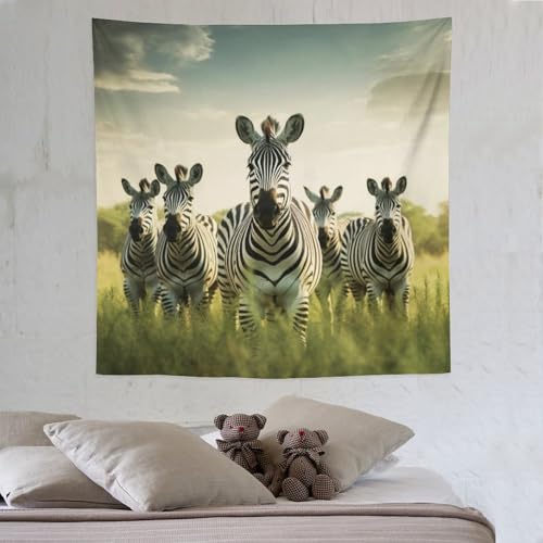 LCWWW Zebra Wandteppich 3d Drucken Wandbehang Tapisserie Für Zimmerdekoration Wanddekorationskunst 150×150cm LCWWW Zebra Wandteppich 3d Drucken Wandbehang Tapisserie Für Zimmerdekoration Wanddekorationskunst 150×150cm von LCWWW