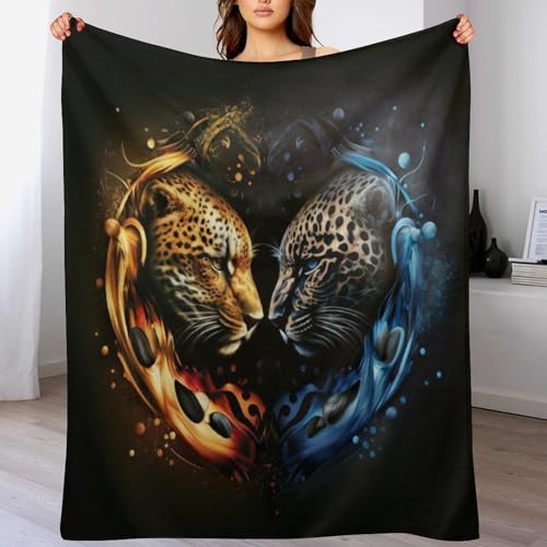 Leopard Dick Decke Weich Wärme Gemütlich Flannel-Fleece Sofadecke Deckeldecke 3D Bilder Wohndecke Für Bett/Sofa 150×200cm Leopard Dick Decke Weich Wärme Gemütlich Flannel-Fleece Sofadecke Deckeldecke 3D Bilder Wohndecke Für Bett/Sofa 150×200cm von LCWWW