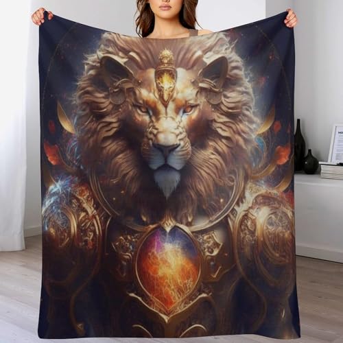 Löwe Dick Decke Weich Wärme Gemütlich Flannel-Fleece Sofadecke Deckeldecke 3D Bilder Wohndecke Für Bett/Sofa 150×200cm Löwe Dick Decke Weich Wärme Gemütlich Flannel-Fleece Sofadecke Deckeldecke 3D Bilder Wohndecke Für Bett/Sofa 150×200cm von LCWWW