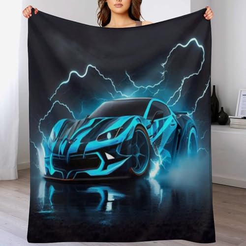 Rennwagen Dick Decke Weich Wärme Gemütlich Flannel-Fleece Sofadecke Deckeldecke 3D Bilder Wohndecke Für Bett/Sofa 150×200cm Rennwagen Dick Decke Weich Wärme Gemütlich Flannel-Fleece Sofadecke Deckeldecke 3D Bilder Wohndecke Für Bett/Sofa 150×200cm von LCWWW
