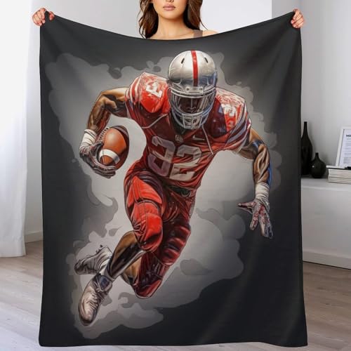 Rugby Sports Dick Decke Weich Wärme Gemütlich Flannel-Fleece Sofadecke Deckeldecke 3D Bilder Wohndecke Für Bett/Sofa 130×150cm Rugby Sports Dick Decke Weich Wärme Gemütlich Flannel-Fleece Sofadecke Deckeldecke 3D Bilder Wohndecke Für Bett/Sofa 130×150cm von LCWWW