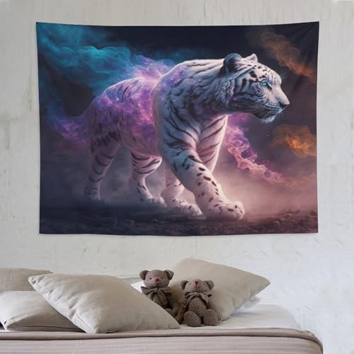 Tiger Wandteppich, Tapisserie Room Décor, Wandtuch Tapestry Wandbehang, Wandteppiche Wandtücher, Tuch Für Die Wand In Home Living Room Decoration 150×200cm Tiger Wandteppich, Tapisserie Room Décor, Wandtuch Tapestry Wandbehang, Wandteppiche Wandtücher, Tuch Für Die Wand In Home Living Room Decoration 150×200cm von LCWWW