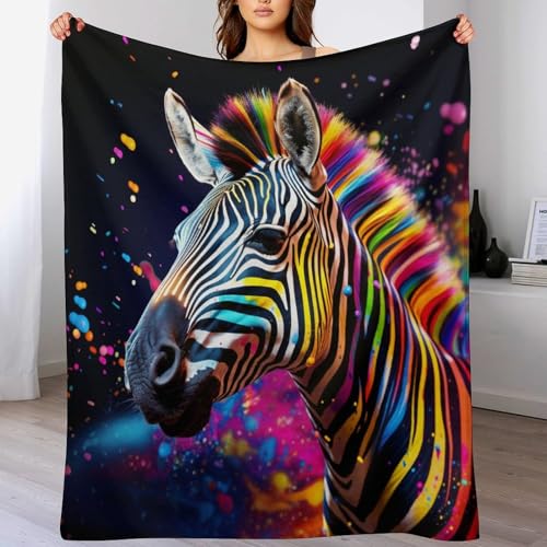 Zebra Decke Kuscheldecken Couchdecke, Übergroße Warme Super Weiche Schlafdecke Tagesdecke Flauschige Decke 180×200cm Zebra Decke Kuscheldecken Couchdecke, Übergroße Warme Super Weiche Schlafdecke Tagesdecke Flauschige Decke 180×200cm von LCWWW