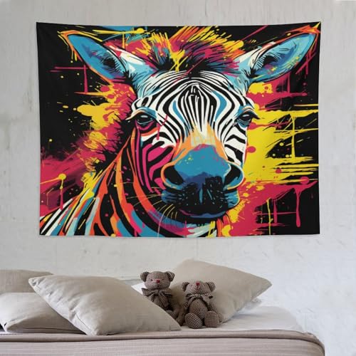 Zebra Wandteppich, Tapisserie Room Décor, Wandtuch Tapestry Wandbehang, Wandteppiche Wandtücher, Tuch Für Die Wand In Home Living Room Decoration 150×200cm Zebra Wandteppich, Tapisserie Room Décor, Wandtuch Tapestry Wandbehang, Wandteppiche Wandtücher, Tuch Für Die Wand In Home Living Room Decoration 150×200cm von LCWWW