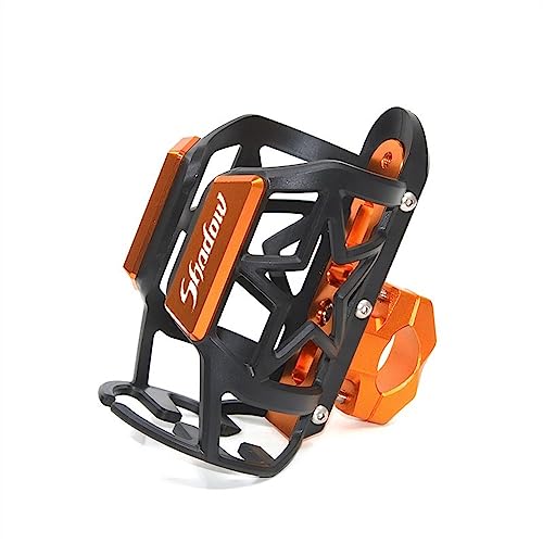 Für Hon&da Shadow VT 400 VT750 VT1100 VT600 VT1300 Motorrad Getränke Wasser Flaschenhalter Trinken Kaffee Becherhalter Stoßstangenhalter Ständer Wate Getränkebecherhalter Getränkehalter(Orange) Für Hon&da Shadow VT 400 VT750 VT1100 VT600 VT1300 Motorrad Getränke Wasser Flaschenhalter Trinken Kaffee Becherhalter Stoßstangenhalter Ständer Wate Getränkebecherhalter Getränkehalter(Orange) von LCXZKIVS