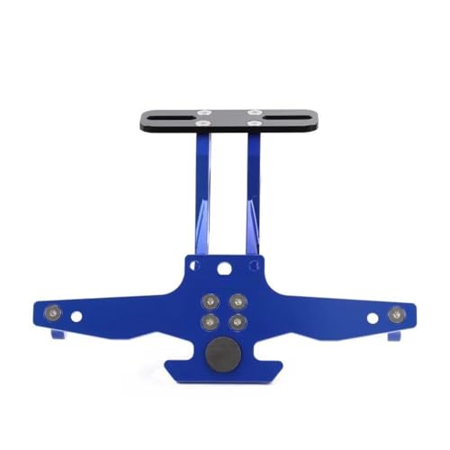 Für KOVE 321R 321RR Motorrad CNC Einstellbare Winkel Hinten Kennzeichen Schwanz Kotflügel Halter Halterung(Blau) von LCXZKIVS
