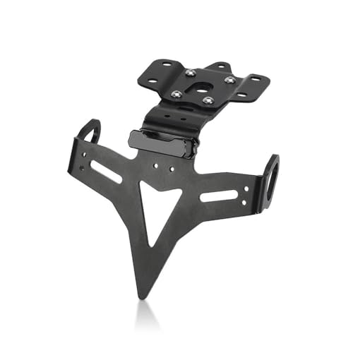 Für MT 07 MT07 2013-2023 MT-07 2016 2019 2020 2021 2022 Motorrad Kennzeichen Halter Rahmen Mit Licht Zubehör von LCXZKIVS