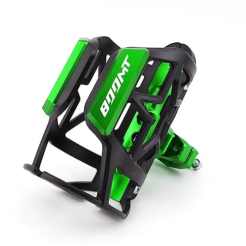 LCXZKIVS Für CFmoto 800MT MT800 Adventure Touring Motorrad Getränke Wasser Flasche Käfig Trinken Kaffee Tasse Halter Wate Trinken Tasse Halter Getränkehalter(Grün) von LCXZKIVS